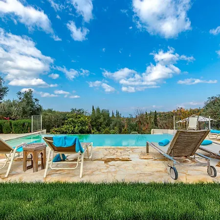 Natura, Tranquility & Privacy Near Acharavi וילה *